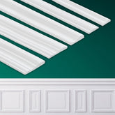 Coengwui peel-and-stick wall molding for quick upgrade and easy wall coverage.