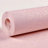 Cohoo Home silk pink wallpaper shows peel-and-stick ease for fast room updates