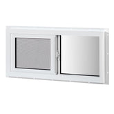 COLORPAPA basement window vinyl-frame offers durable, warp-resistant performance in basements.