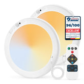 Combuh 2-pack motion-sensored closet lights illuminate spaces hands-free.