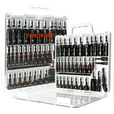 COMOWARE deep sockets set for motorcycle and automotive maintenance.