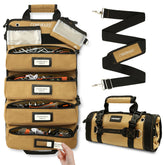 COMOWARE Roll Up Tool Bag front view showing rugged durability for daily use.