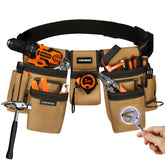 COMOWARE tool belt adjustable waistband ensures a secure fit for all body types on site.