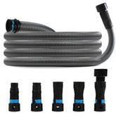 CONGKAILU dust hose demonstrating universal compatibility with major tool brands for efficient cleanup