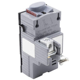 Connecticut Electric UBIP115 front view of a compact 1-pole breaker for Pushmatic panels.