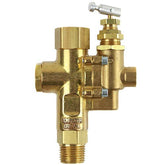 Conrader air compressor pilot valve with top inlet improves control and reliability.