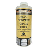 ConSandtrate pours into a driveway crack for a quick seal