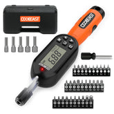 coobeast 38pcs torque screwdriver kit with digital display for precise tightening