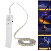 CoolBag battery-powered LED strip for cabinet lighting, wireless and easy installation.