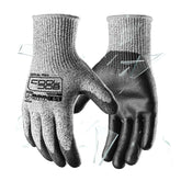 COOLJOB cut-resistant gloves with A4 rating for safe wood carving tasks.
