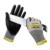 COOLJOB gloves with anti-slip PU coating for secure grip in dry and damp conditions.