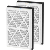 Cooyafan 20x30x3 MERV13 pleated filter front view for reliable airflow filtration.