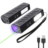 COOZAMING 365nm UV flashlight front view for detection tasks
