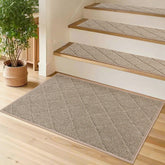 COSY HOMEER stair landing rug non-slip 20x32 keeps dry floors secure and stylish.