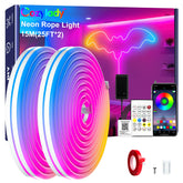 Cozylady RGB neon LED rope light with app control for versatile color scenes