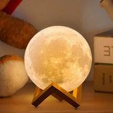 CPLA Moon Lamp with 128 colors for customizable ambient lighting.