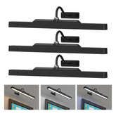 Craftersmark 3Pack picture light front view for wall art illumination
