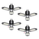 Craftersmark motion sensor garage light installed in ceiling showing bright entry illumination