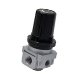 Craftsman AC-0007 regulator mounted on a compressor for stable airflow
