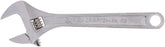 CRAFTSMAN 10-inch adjustable wrench with wide opening jaw for versatile fastener access.