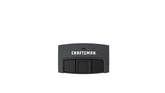 Craftsman CMXZDCG453 remote front view, compact black design for easy in-car access.