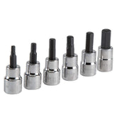 Craftsman hex-bit socket set with 3/8-inch drive enables fast metric fastener work