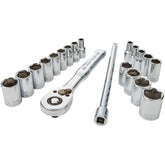 CRAFTSMAN mechanics tool set 1/4 in drive ratchet for tight spaces