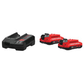 Craftsman V20 battery 2-pack for longer cordless sessions.