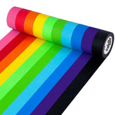 Craftzilla colored masking tape 10-roll pack shown for bold crafts.