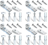 CRANACH bifold top pivot for smooth folding door operation