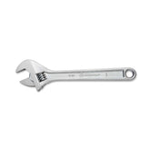 Crescent 12-inch adjustable wrench with chrome finish for durable grip