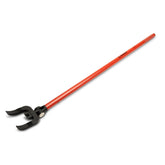 Crescent 44-inch indexing bull bar in use for precise deck board removal