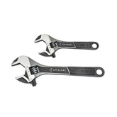 Crescent wide jaw 6-inch wrench demonstrates versatile plumbing reach.