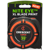 Crescent WorkHorse NITE EYE blade visibility for quick reads in low light.