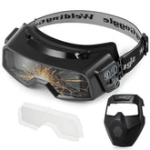 CREWORKS true color goggles with wide viewing area for precise welding