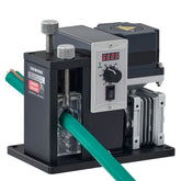 CREWORKS wire stripper on desk showing automatic setup for quick insulation removal.
