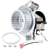 Criditpid draft inducer front view shows compact design for reliable furnace draft.