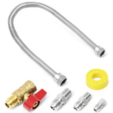 Criditpid F271239 kit in pack for universal gas appliance hookup, ready for easy installation.