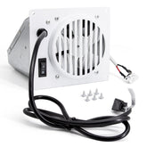 Criditpid F299201 blower fan kit back view with compact fit and quiet performance.
