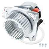 Criditpid HC21ZE121A draft inducer motor front view for simple, secure installation.