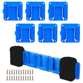 Crivnhar 24V battery mount for KB624-03 on wall, ready for quick access