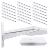 CroBlissful 20-pack adjustable shelf brackets for sturdy closet organization.