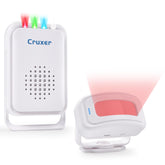Cruxer Motion Sensor Alarm detector for doorways alerts you to approaching activity.