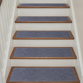 CrystalMX stair treads for wood stairs provide non-slip coverage for safer steps.