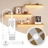 CUBITOR under-cabinet COB LED strip lights illuminate countertops for precise tasks.