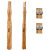 Cuitaxi wood sledge hammer handle, 12.5 inches, ready for replacement use.