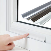 Cuysfead window draft stopper on glass seals gaps and reduces drafts