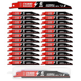 Cylrod 6in blade with 14-18 TPI for fast metal cutting.