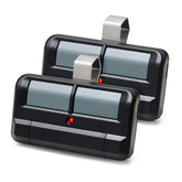 Cylrod 892LT remote close-up with dual buttons for two-door control.
