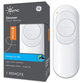 GE Cync battery powered dimmer remote enables wireless lighting control anywhere